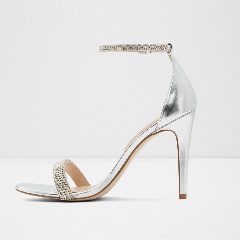 Silver heels